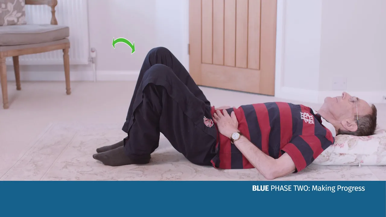 a man doing an exercise