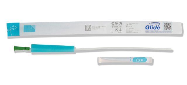 gentlecath glide male hydrophilic catheter with feelclean technology